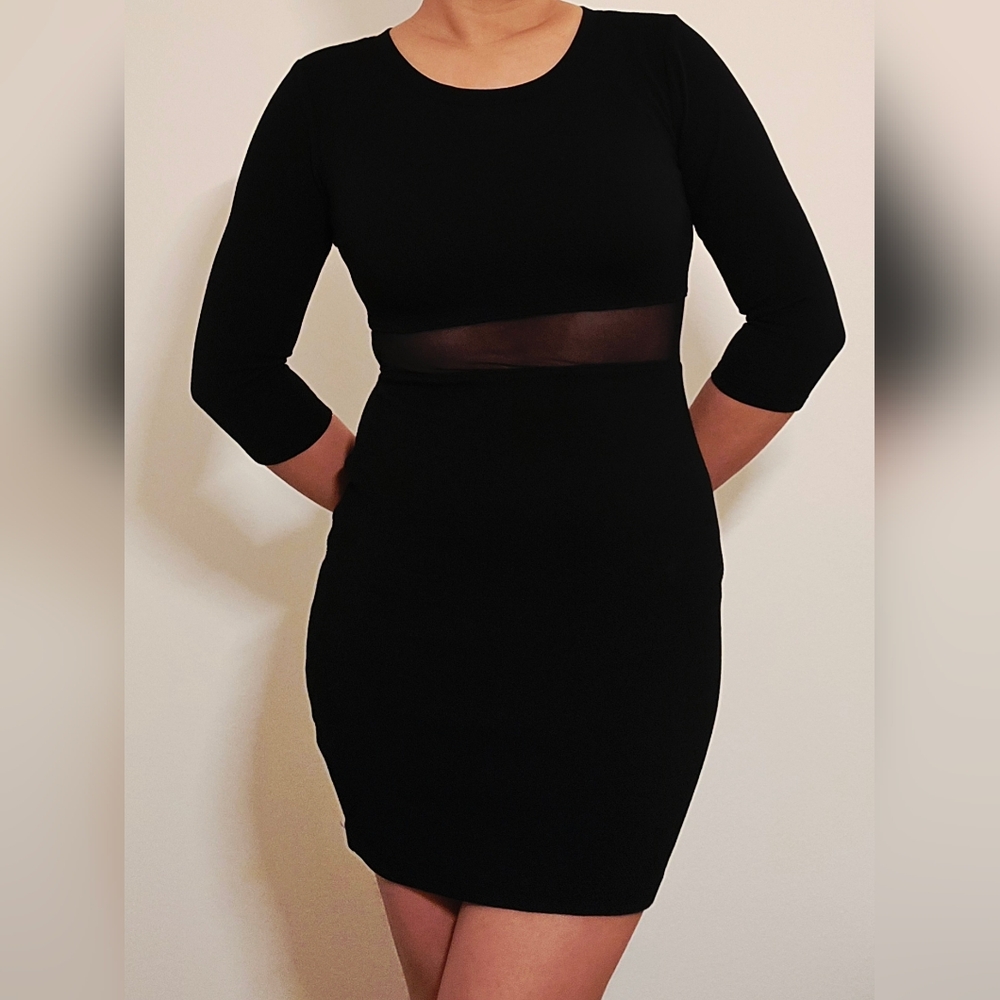 Forever 21 Black Mini Dress